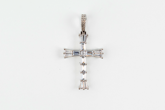 Cornered Cross Pendant