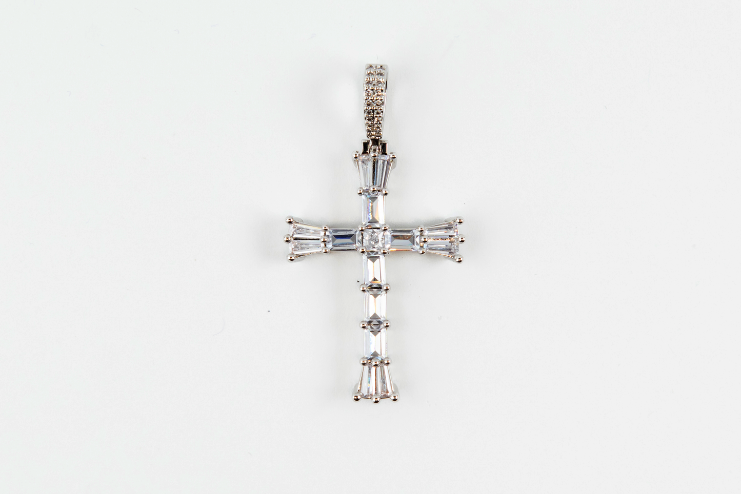 Cornered Cross Pendant