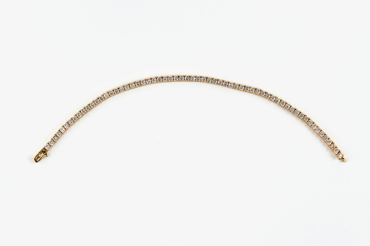 3mm Tennis Bracelet Gold