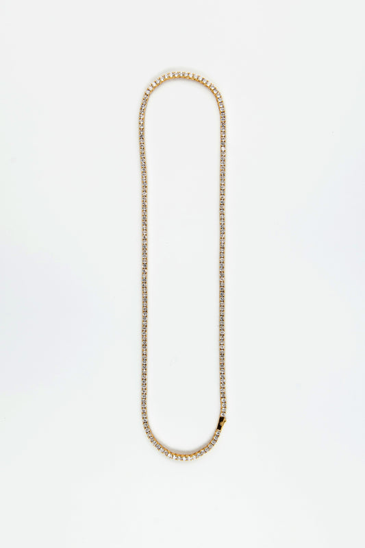 3mm Tennis Chain Gold