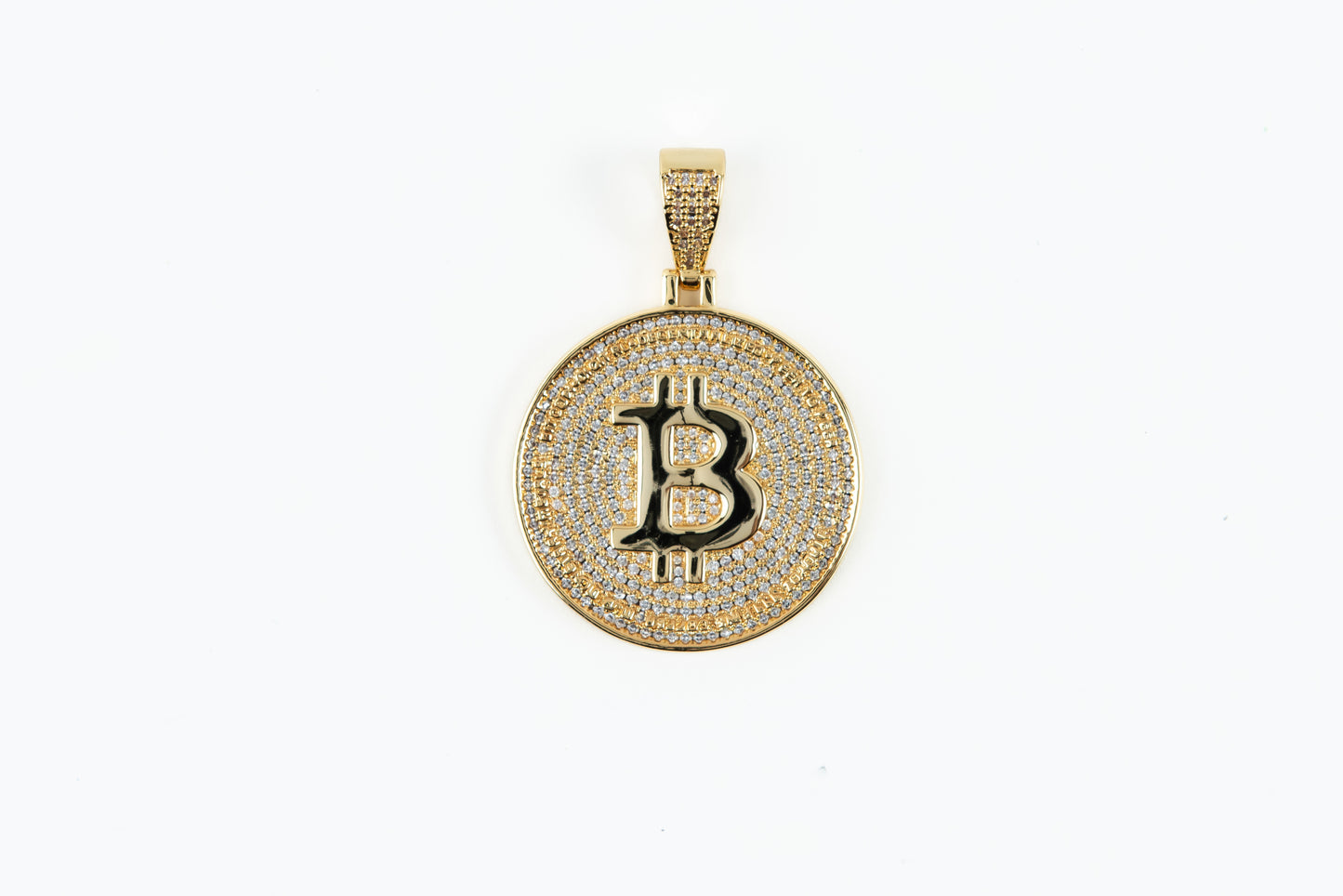 BITCOIN Pendant Gold